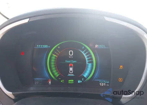 2018 Chevrolet Volt Lt из США, поврежденный, VIN 1G1RC6S50JU146041